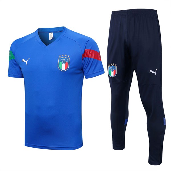 Entrenamiento Italia Conjunto Completo 2022-23 Azul
